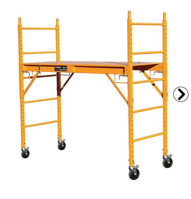 Near New Franklin Heavy Duty Scaffolding, Scaffold 900Lb