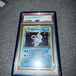 Pokemon - 1997 P.M. Japanese Rocket Dark Blastoise - Holo -MINT PSA 9