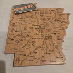 New Charcuterie Board State Of Arkansas Kitchenware Kitchen Cook Cooking Baking