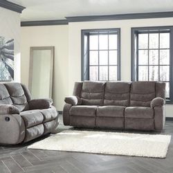 Reclining Sofa And Love Seat Available For Immediate Delivery 