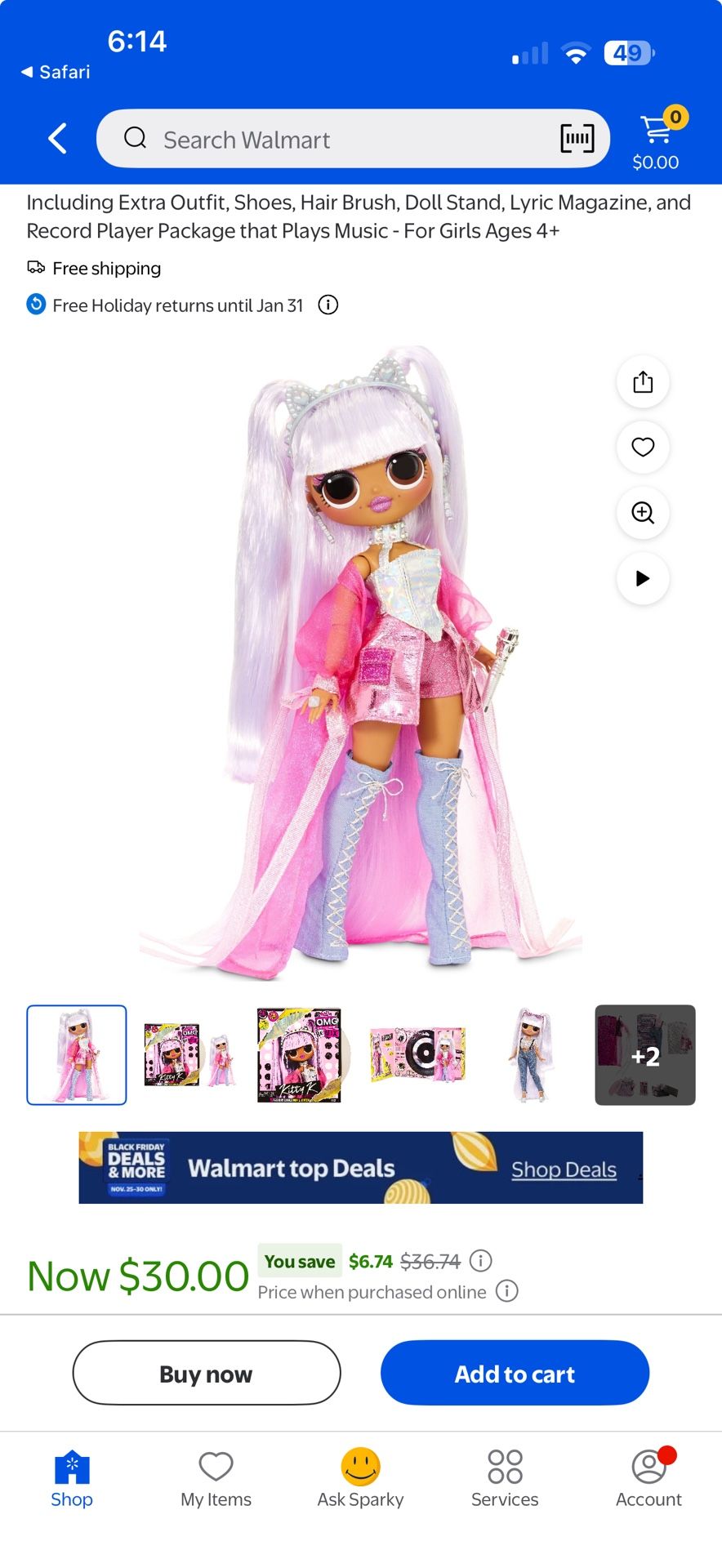 O.M.G. OMG REMIX DOLL KITTY K New in Box