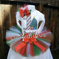 Christmas tutu set
