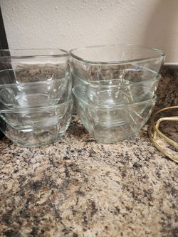 Set of 6 glass bowls 🥣