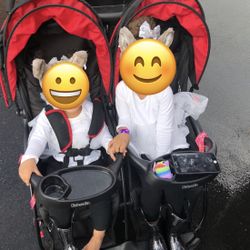 Kolcraft Cloud Lightweight Double Stroller 
