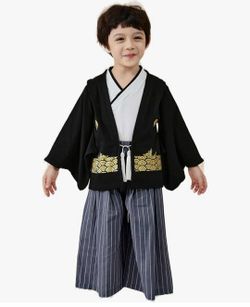 Boys Samurai Costumes Suits Girls Kimono Clothes Set Kids Japanese Warrior Halloween Costume Cosplay Outfits Cloak Ninja, Size 130, 7yrs
traditional