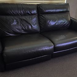 6 foot leather couch