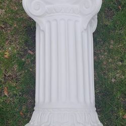 Plaster Pedestal 