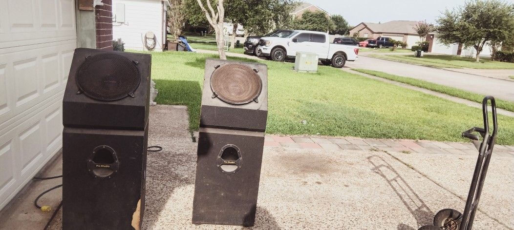 Pro Studio Stage Speakers