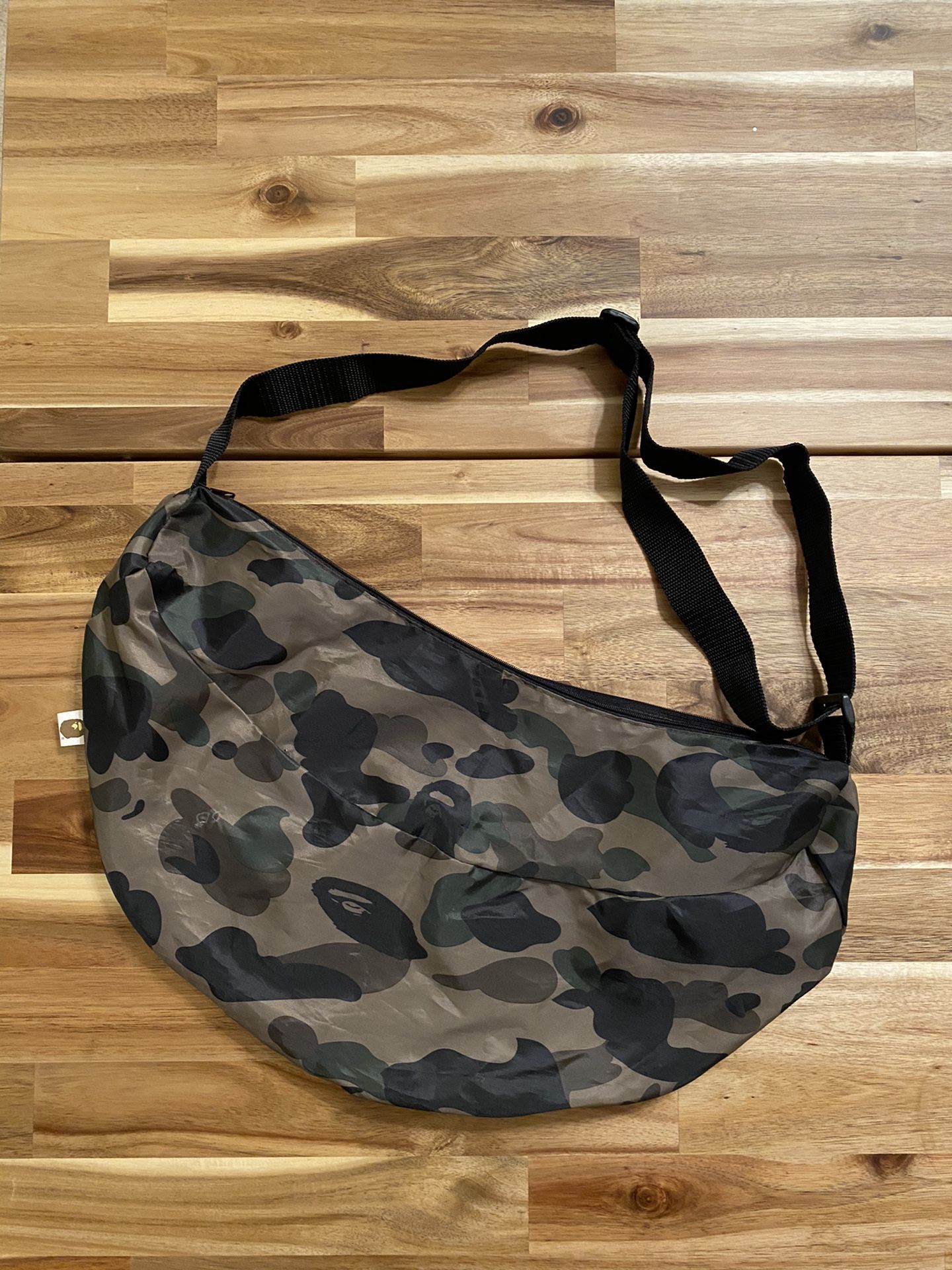 BAPE Nylon Camo Side/Waist Bag