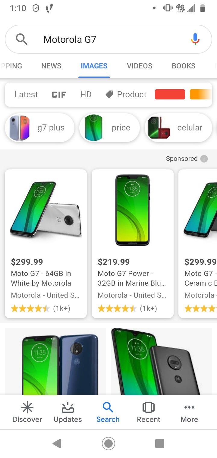 Moto G7 3gRam 32gmem. METRO PCS