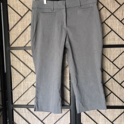 RICKI’S CROPPED TROUSER DRESS PANTS/CAPRIS FOR WOMEN SIZE 10