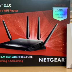 Netgear Nighthawk X4S Router + Wi-Fi Mesh Extender EX7500