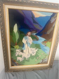 Woven Jesus frame