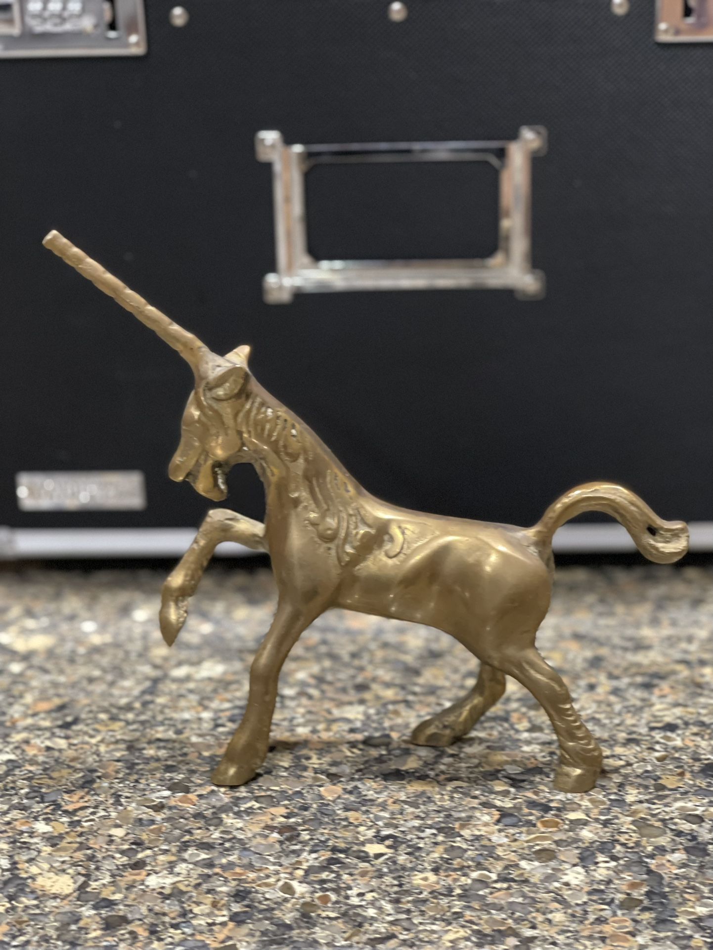 Brass Unicorn Statue