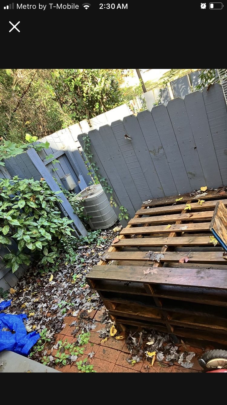3 Wooden Pallets