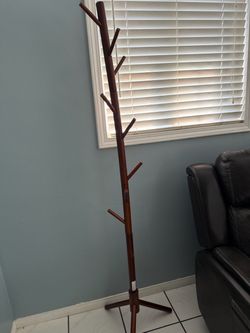 Wooden Coat Rack