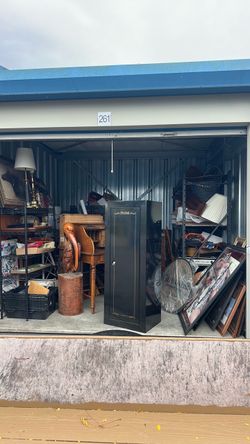 Storage unit full of goodies Storage unit full of goodies