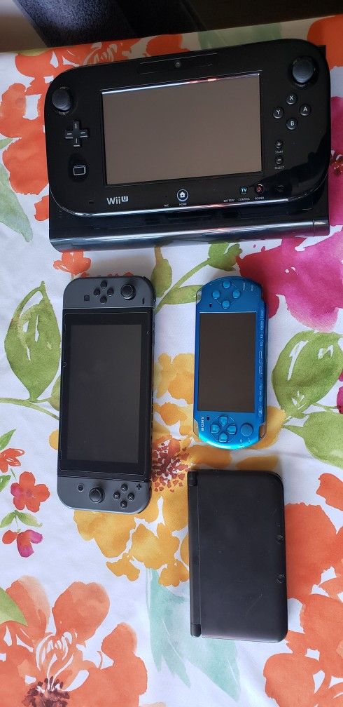 Vita Switch Ps3 Wii Wii U 3ds 2ds Psp What Consoles Do You Have?