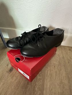 Kids Size 2 Capezio Black Tap Shoes