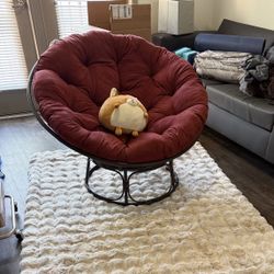 Papasan chair (New And Extremely Cozy) 