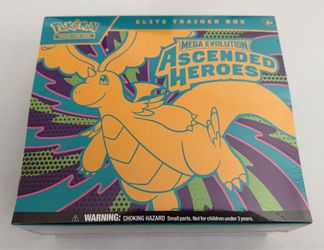 Pokémon TCG: Mega Evolution Ascended Heroes Elite Trainer Box NEW/SEALED