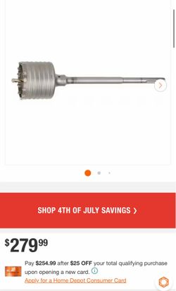 5 inch core saw