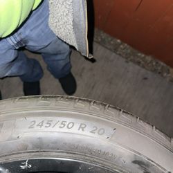 Set Of 4 Almost Brand New Tires 