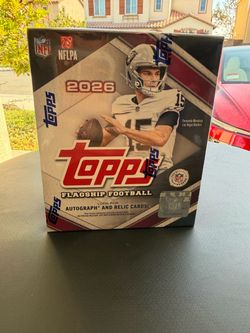2026 Topps Flagship Football Mega Box