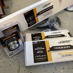 Linear Triple-R LED Driving Track Light And Utility Lighting Kit