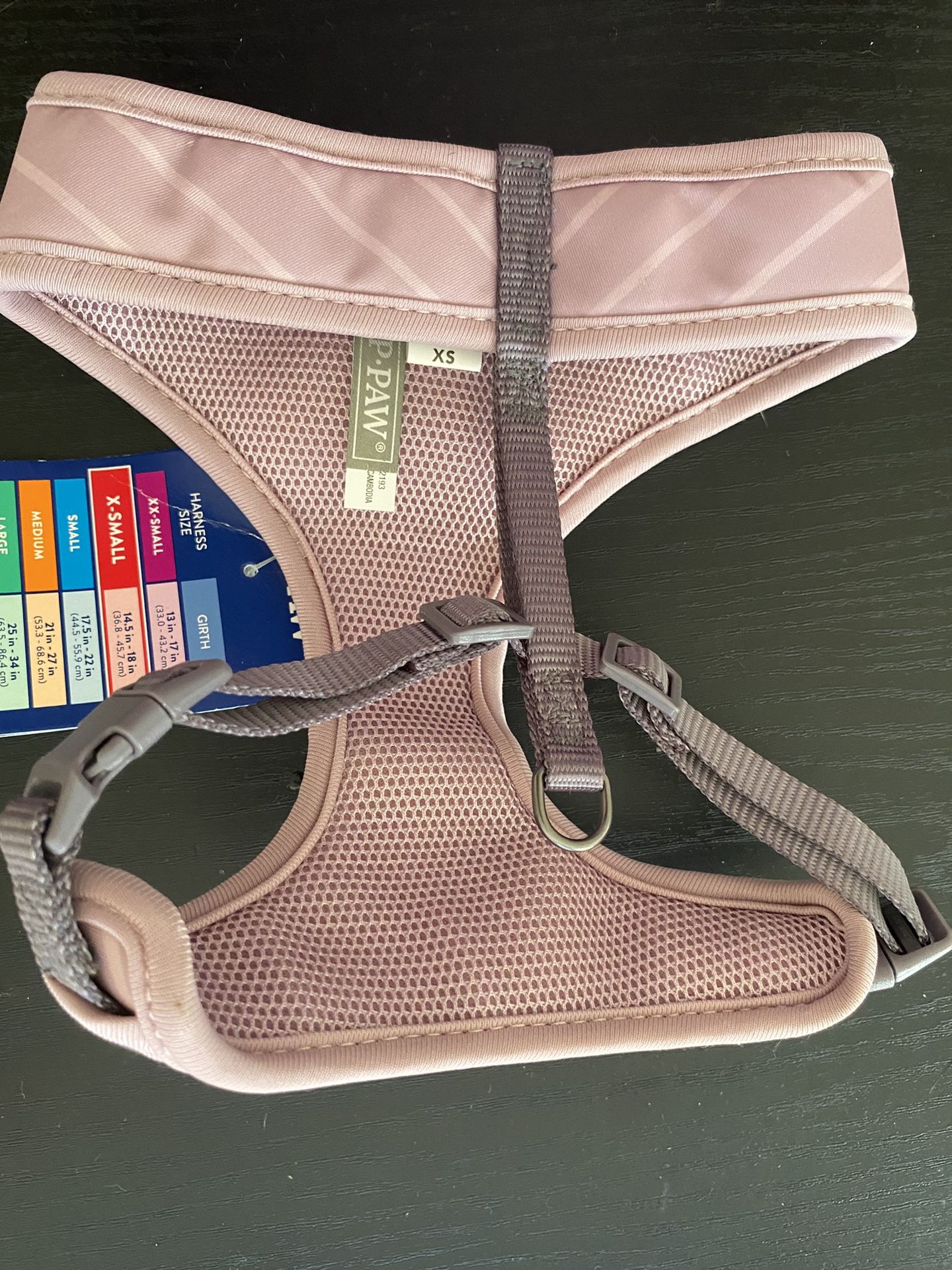 Reversible Dog Harness XXS