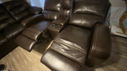 Leather couch