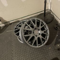 Gun Metal MB Crux Wheels 17 Inch (brand New With Box)