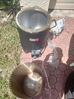 Char grill turkey deeper fryer