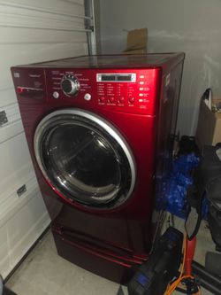 LG Front Load Steam Dryer DLEX7177RM