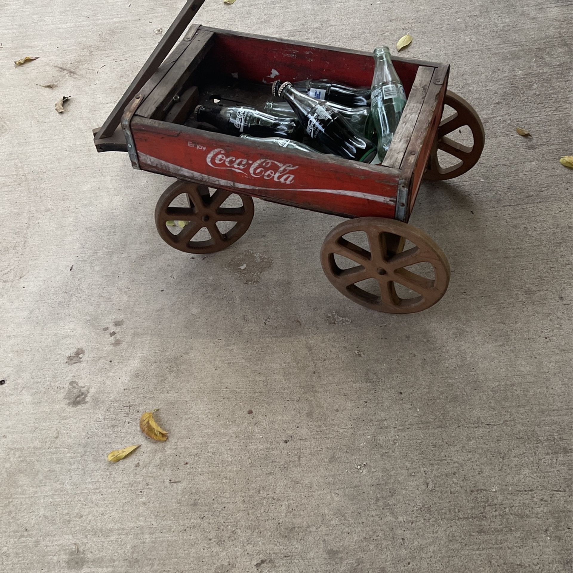 Coca Cola Wagon +6 Bottles 