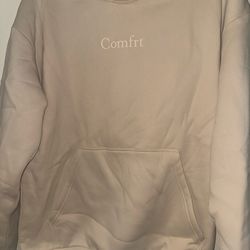 Comfrt hoodie. Color bone. Size M
