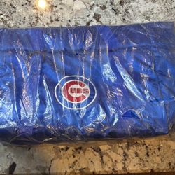 Logo Chicago Cubs Shoulder Cooler Insulated Zipper Bag
