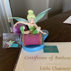 Tinker Bell Collectable With Certificate And Pin