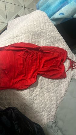Red dress