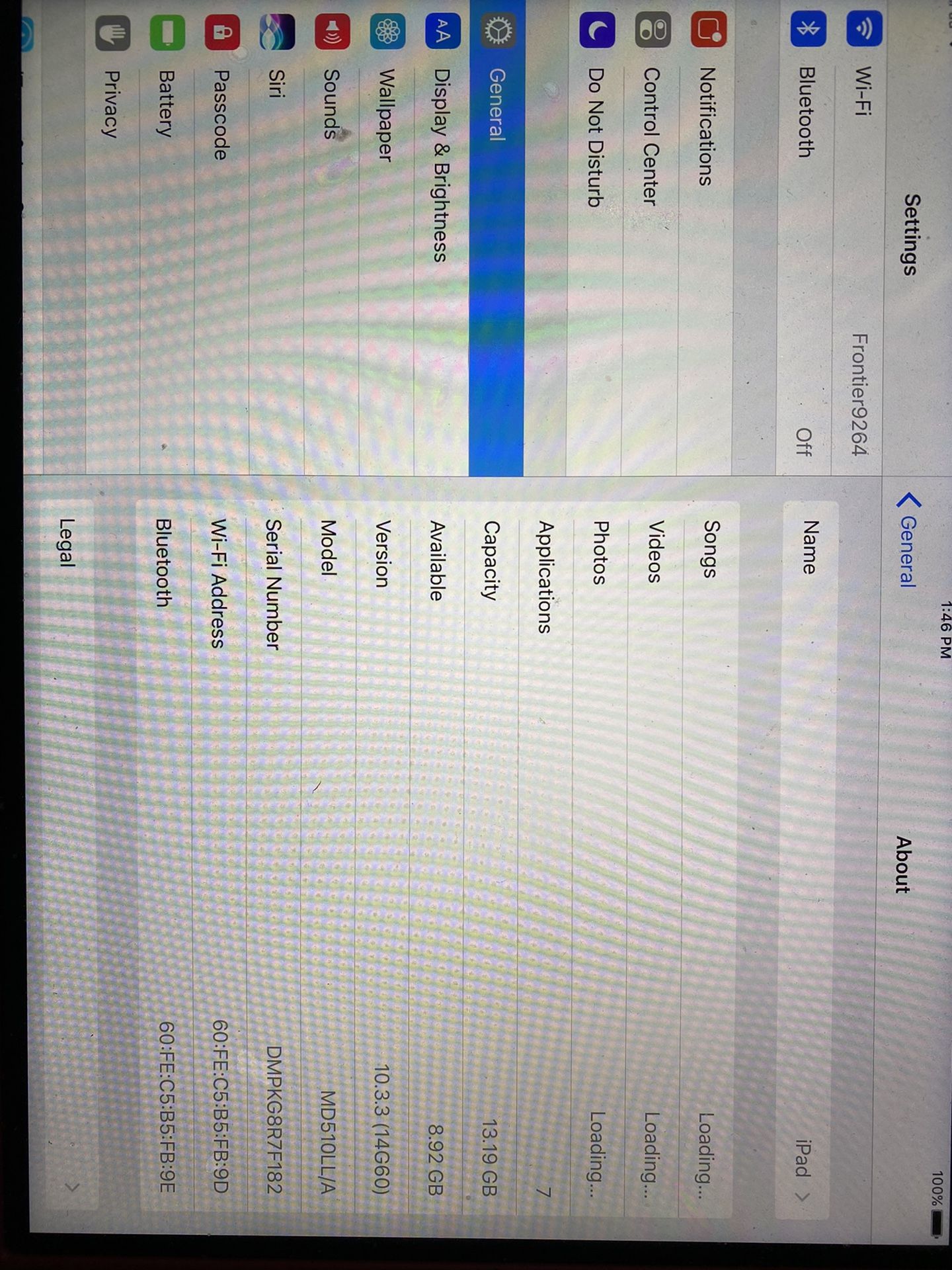 iPad Nothing Wrong Just Old Asking $150