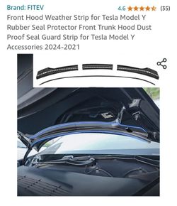 Front Hood Weather Strip For Tesla Model Y