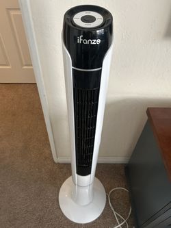 45” Tower Fan – Oscillating, Multiple Speeds