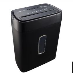 12 Sheet Paper Shredder Cross Cut Credit Card Shredder 5 Gallon P-3 Home Office