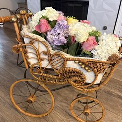 Vintage Carriage Stroller Baby Shower