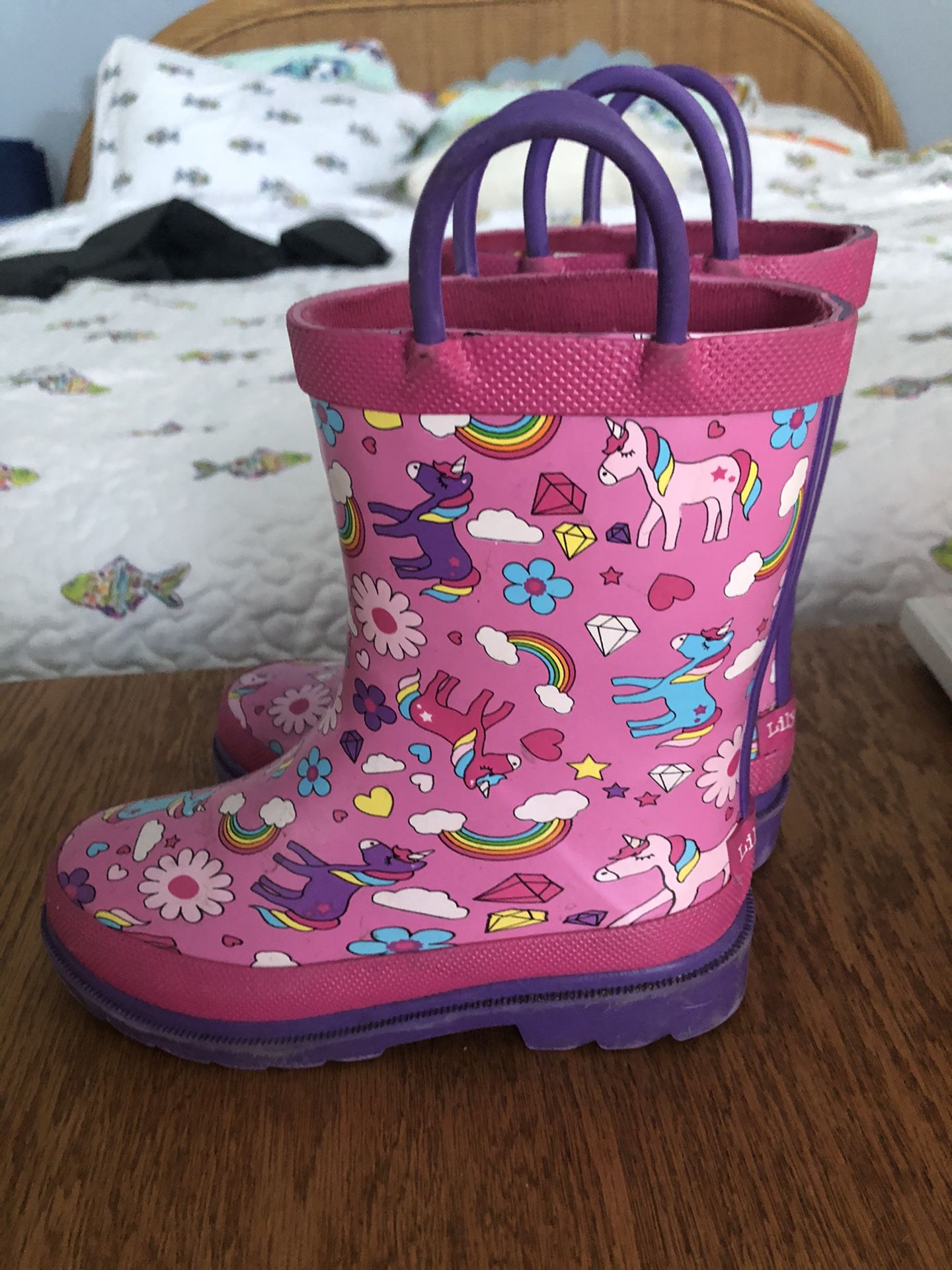 Girls 9/10 Rain boots