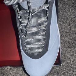 Size 11 Jordan 40 blue suede 