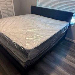 New KING Size Mattress With Box Spring Colchones Nuevos King Size 