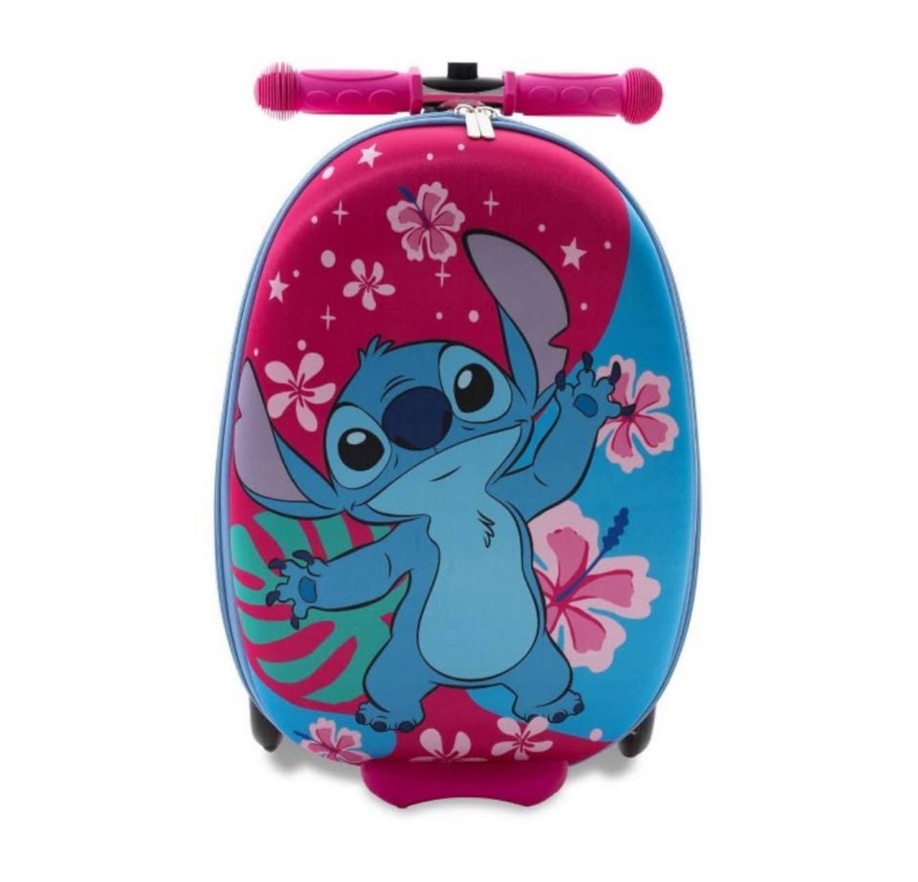 Disney Kids' Hardside Carry On Scooter Suitcase - Lilo & Stitch