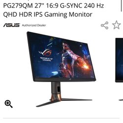 ASUS Republic of Gamers Swift Gaming Monitor