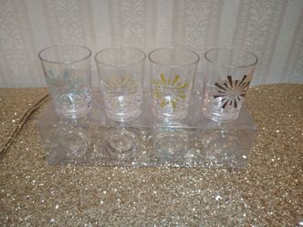 12 New Shot Glasses In Original Packaging